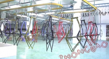 喀什自行车喷涂生产线